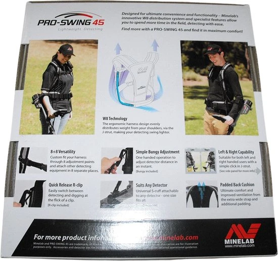 Svorio paskirstymo sistema / Minelab Pro-Swing 45