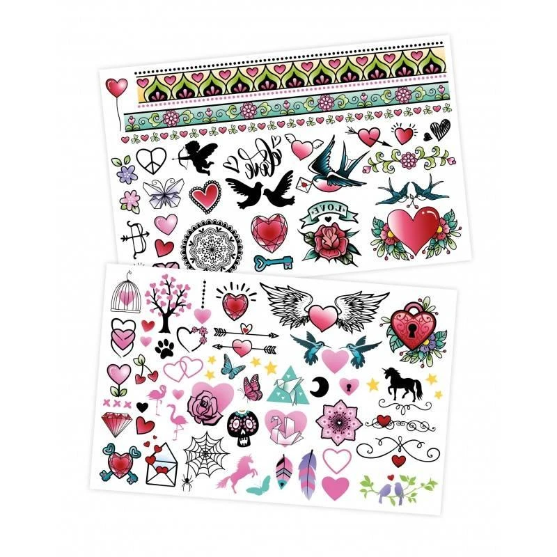 75 Tatuiruotės mergaitėms „Coloured”