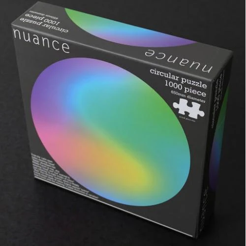 DĖLIONĖ APVALI „NUANCE“ MAGNETINIS LAUKAS 1000D.