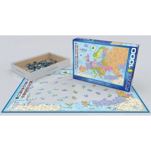 Eurographics DĖLIONĖ EUROPOS ŽEMĖLAPIS 1000D.