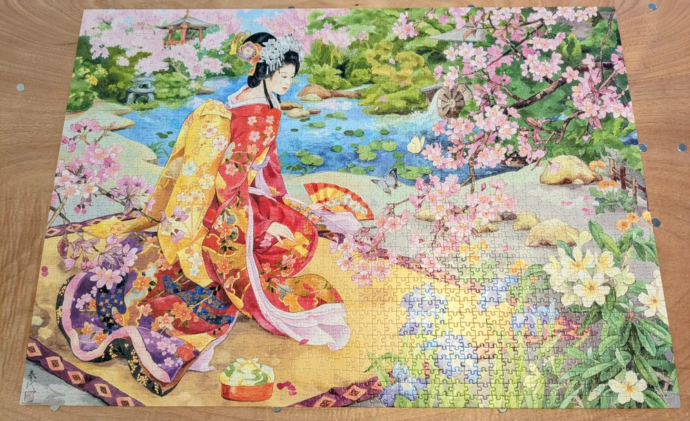 Dėlionė Haru No uta. Autorė Haruyo Morita 2000d.