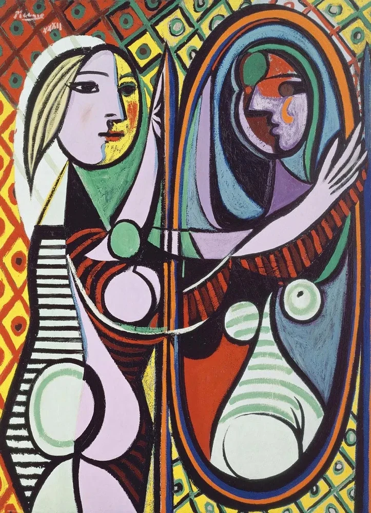 Dėlionė Mergina prieš veidrodį. Pablo Picaso 1000 detalės