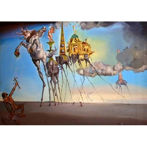 Eurographics DĖLIONĖ ŠVENTO ANTANO GUNDYMAS SALVADOR DALI 1000D