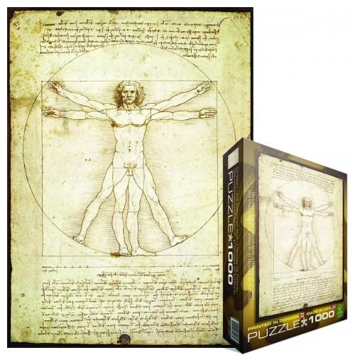 Eurographics DĖLIONĖ VITRUVIJAUS ŽMOGUS LEONARDO DA VINCI