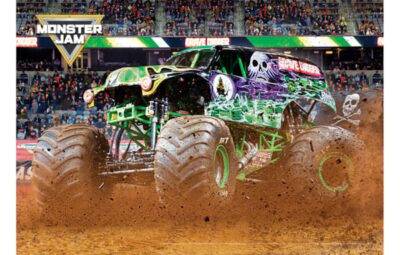 Dėlionė Monster Jam metalinėje dėžutėje 550 detalių aprašymas - Prekės nuotrauka
