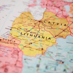 Europos politinis sieninis žemėlapis 1:4,2 mln, 100x139 cm, laminuotas, su metaliniais laikikliais aprašymas - Prekės nuotrauka