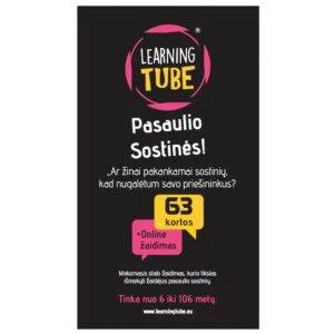 Stalo žaidimas Pasaulio sostinės 2+ žaidėjų. Lietuvių kalba aprašymas - Prekės nuotrauka