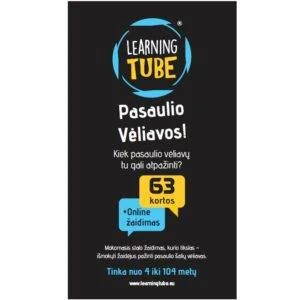 Stalo žaidimas Pasaulio vėliavos 2+ žaidėjų. Lietuvių kalba aprašymas - Prekės nuotrauka