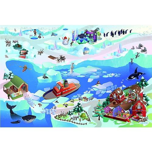 Kilimas Ultra Soft „Arktika“ 100x150cm
