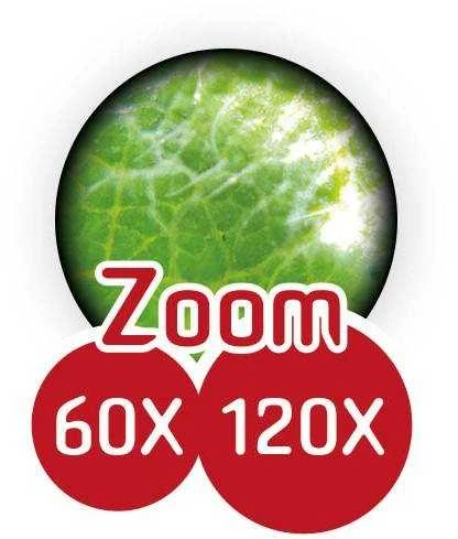 Kišeninis mikroskopas 120x