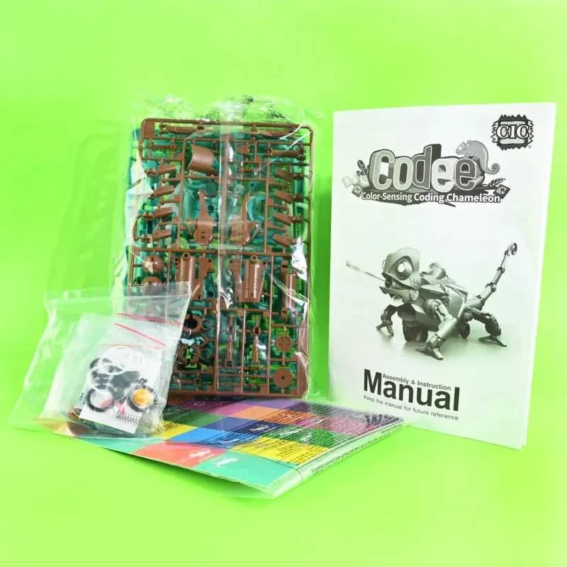 Konstruktorius robotas Chameleonas 132 detalės