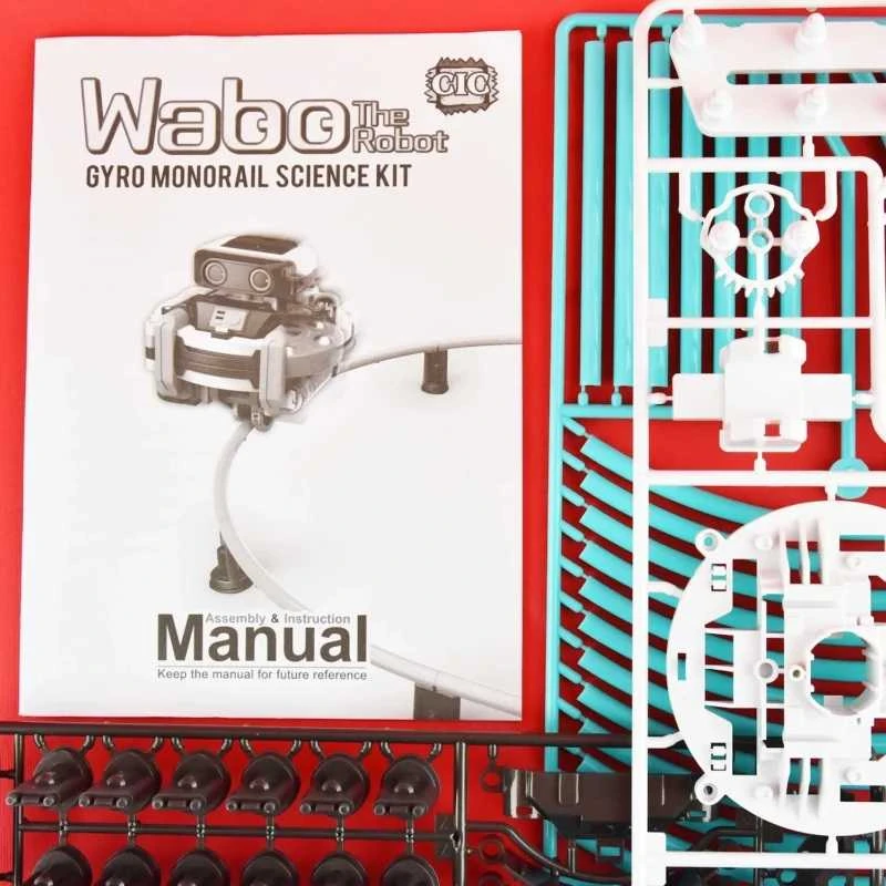 Konstruktorius robotas Wabo 26 maršrutai