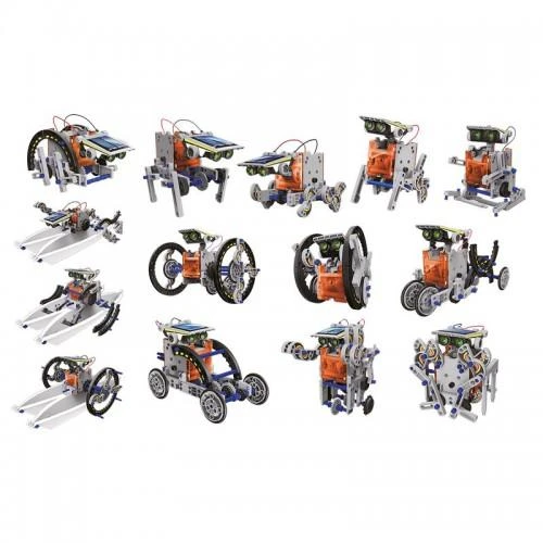 Konstruktorius „Saulės energijos robotas. 14 in 1“