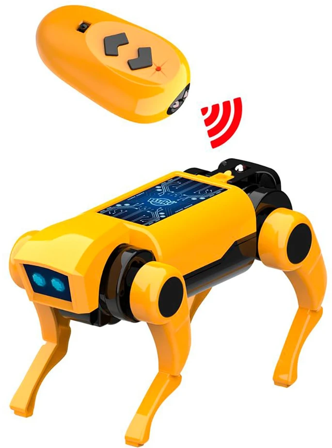Konstruktorius Šuo robotas 14cm su pulteliu