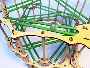 Medinis konstruktorius „Helix Marble Run”
