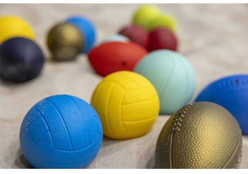 Mini futbolo kamuoliukas 10 cm
