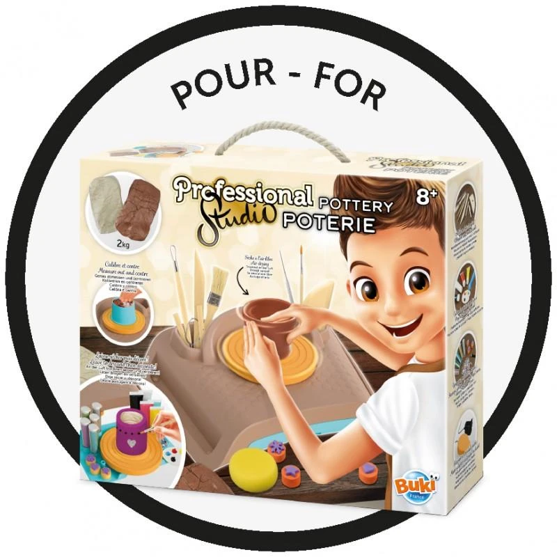 Molio papildymas Buki France keramikos studijai