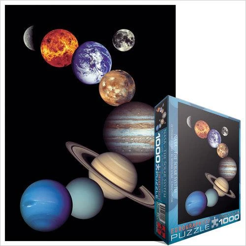Dėlionė Eurographics NASA - SAULĖS SISTEMA 1000D.