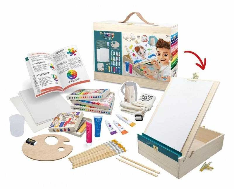 Profesionalus studijos menininko rinkinys 49 priemonių