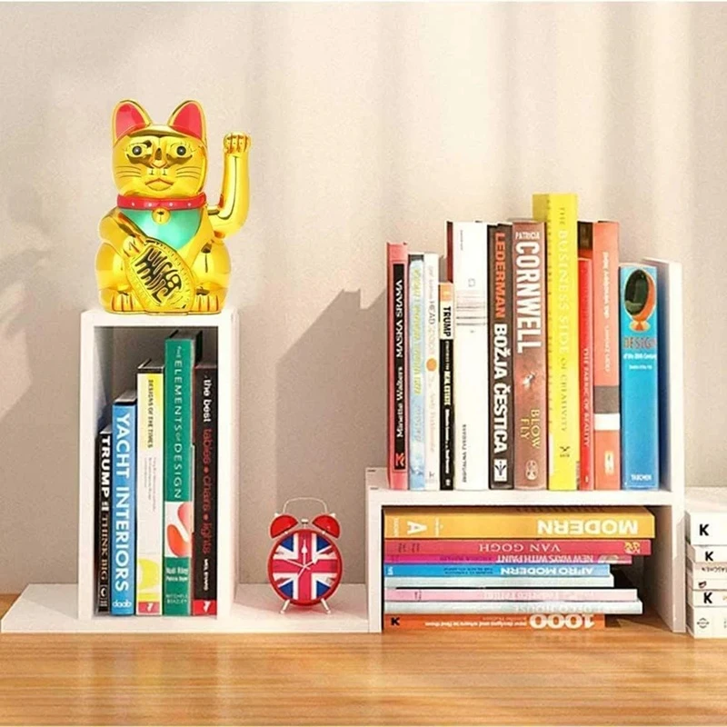 Sėkmę nešanti Maneki Neko Katė su judančia letenėle 12x10x20cm