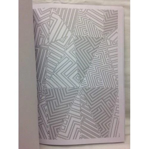 TERAPINĖ SPALVINIMO KNYGELĖ "VAIZDINGA GEOMETRIJA"/ 64 PSL.