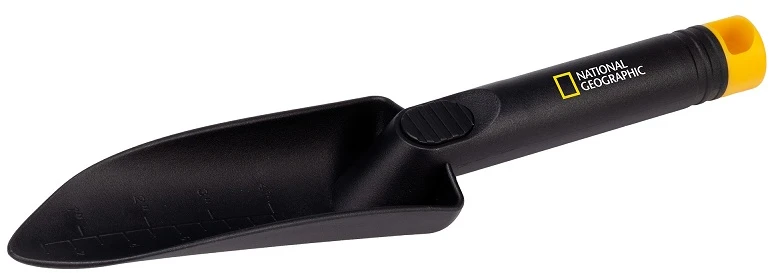 Vaikiškas Metalo Detektorius National Geographic su kastuvu. LCD ekranas 6.6 cm