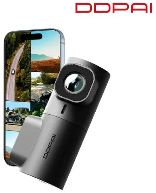 DDPAI MINI2X 2K 1440P vaizdo registratorius, juodas