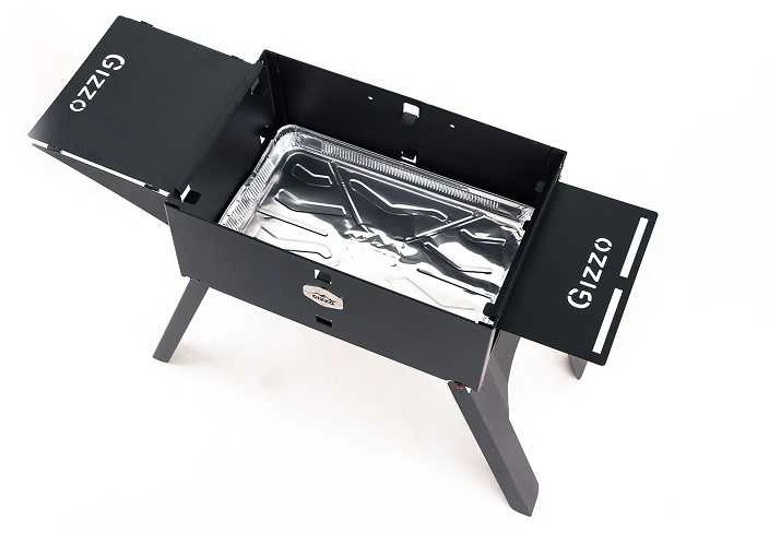 Gizzo BBQ Foil Pans, 8 vnt. - folijos įdėklai kepsninėms / šašlykinėms