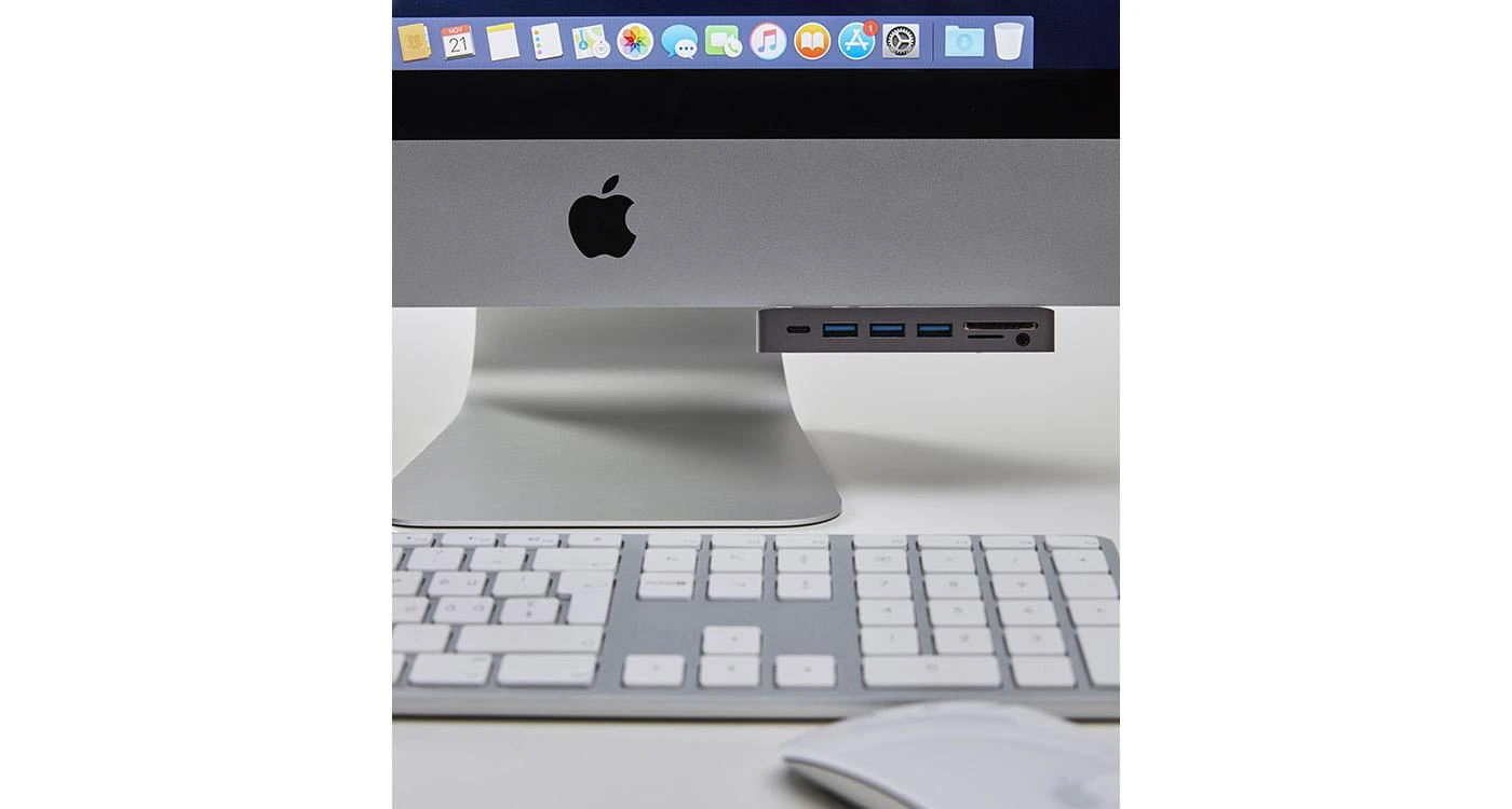 Jung. stot. LMP USB-C Ekranas Dock 2, pilkas