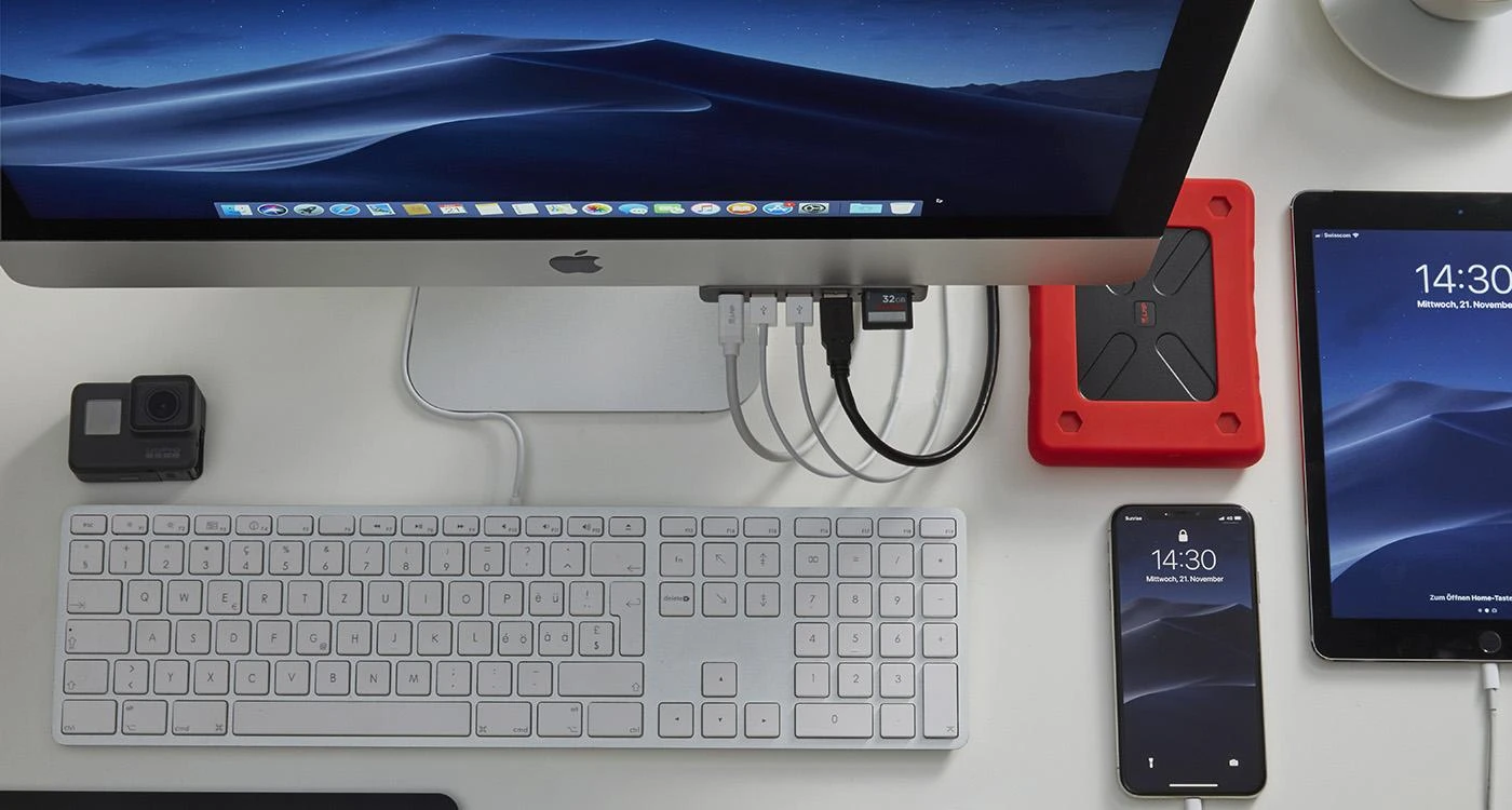 Jung. stot. LMP USB-C Ekranas Dock 2, pilkas