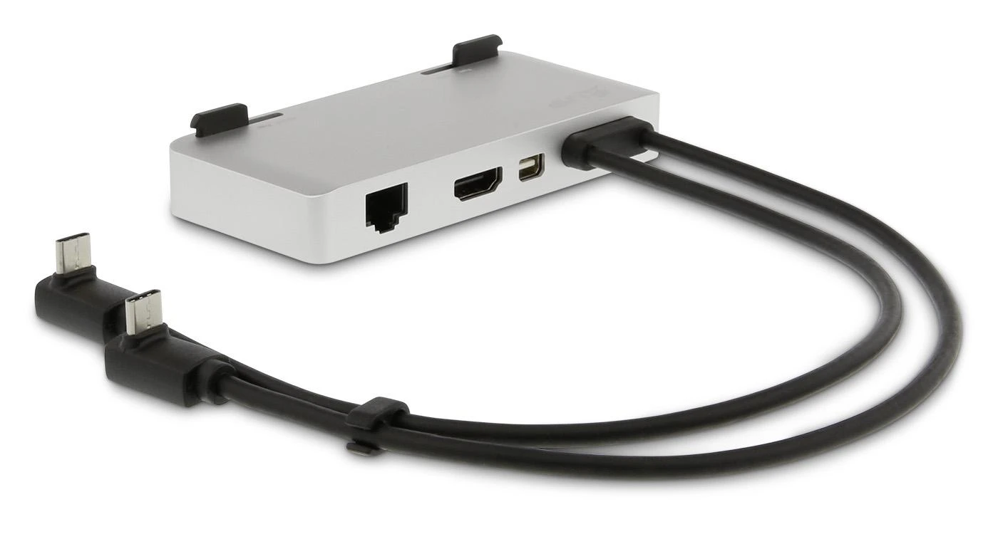 LMP USB-C doko stotelė su dviguba jungtimi