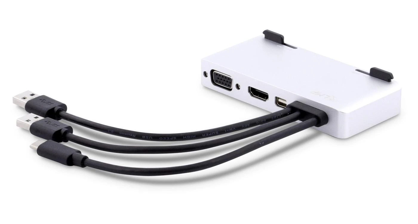LMP USB-C jungčių stotelė su trimis laidais