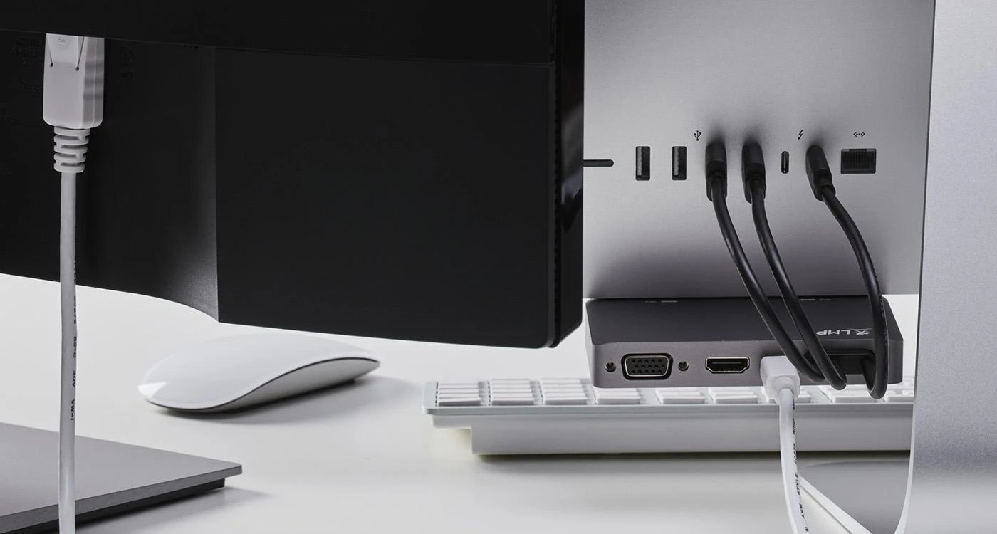 Jung. stot. LMP USB-C Ekranas Dock 2, pilkas