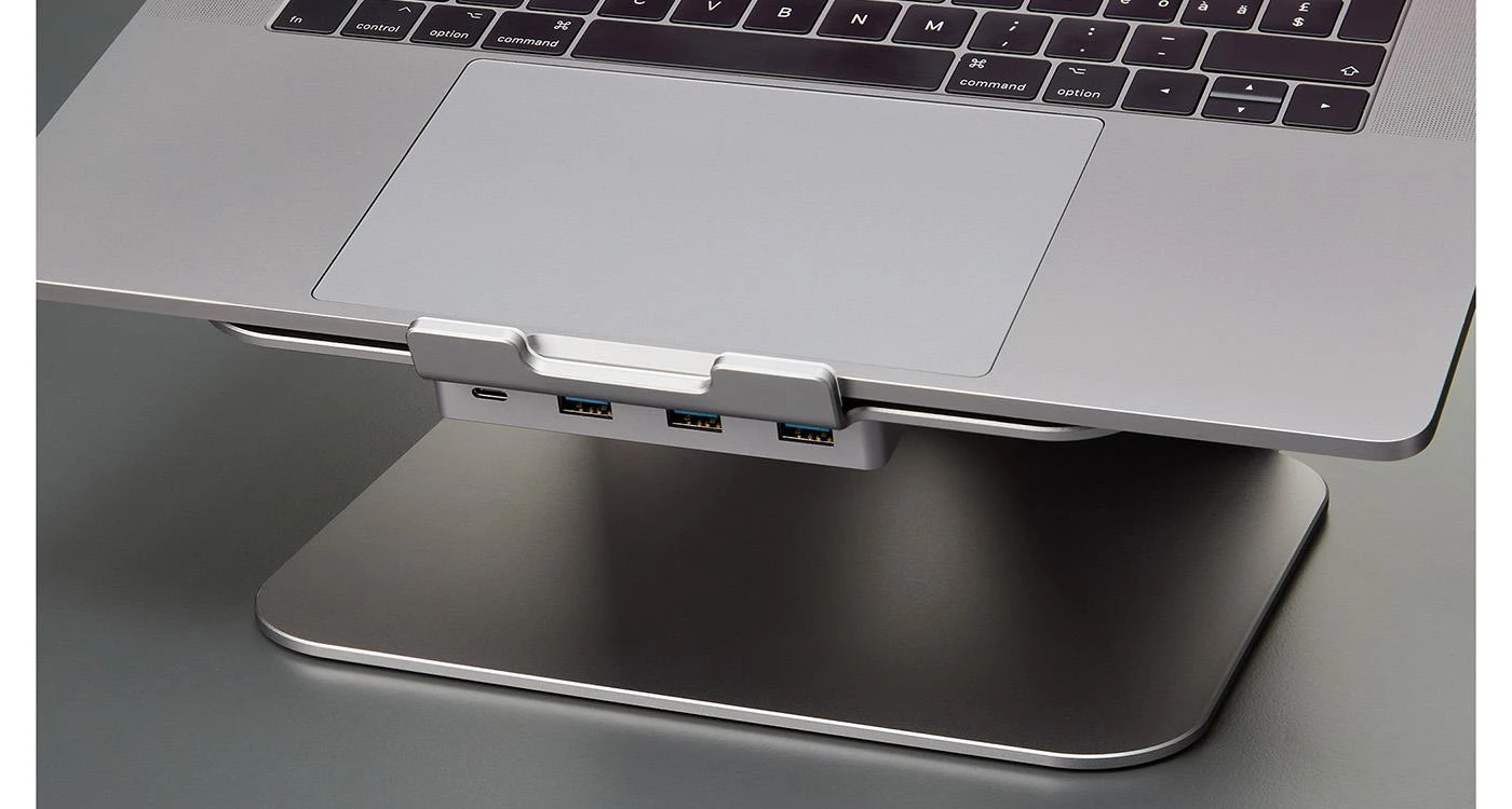 Jung. stot. LMP USB-C Ekranas Dock 2, sidabrinis
