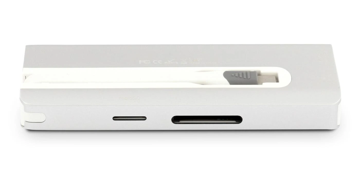 Šakotuvas Jung. stot. LMP USB-C Travel Dock 4K 9 Port, sidabrinis