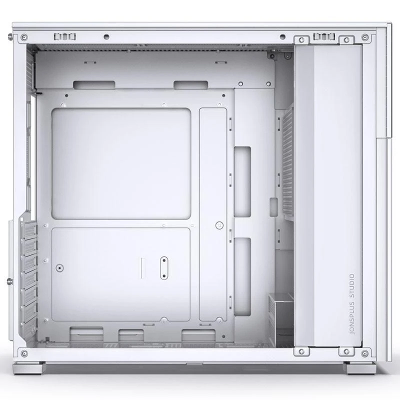 Jonsbo D41 korpusas, ATX, Tempered Glass, Baltas