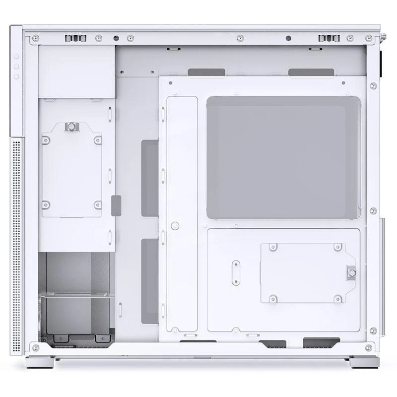Jonsbo D41 korpusas, ATX, Tempered Glass, Baltas