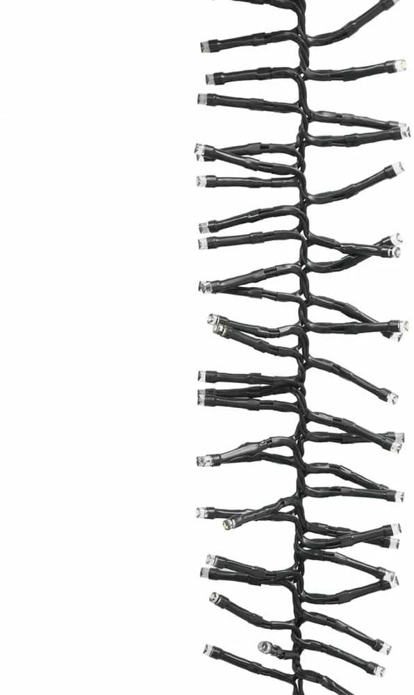 LED lempučių girlianda, 11m, PVC, 1000 šiltų baltų LED, tanki