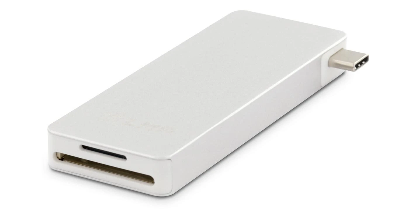 LMP USB-C šakotuvas su kortelių skaitytuvu