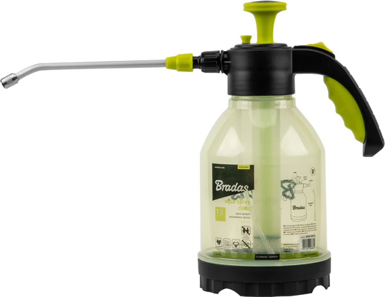 BRADAS RANKINIS PURKŠTUVAS „AQUA SPRAY” 1,5l CLEAR