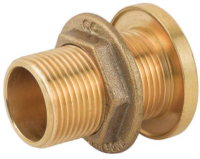 Cavaletto Flanšinis sujungimas, žalvarinis 1''1/2, talpai su akle