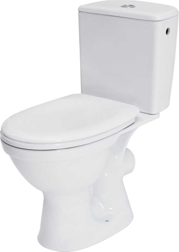 Cersanit Merida WC kompaktiškas komplektas 62,5 cm baltas (K03-014)