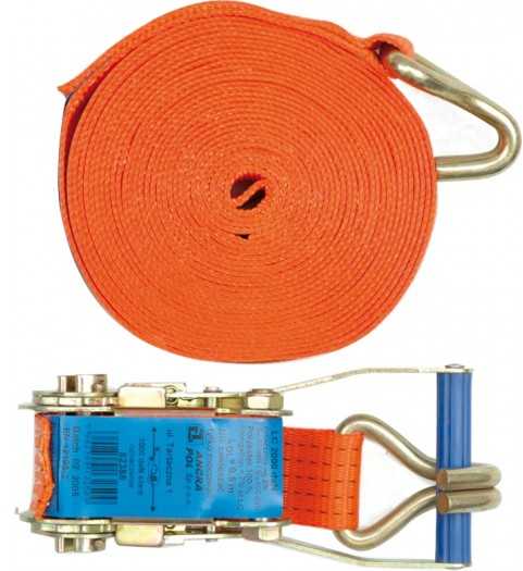 Terkšlinis tvirtinimo diržas 8 m x 38 mm 1000/2000 daN