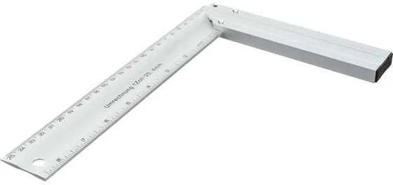 HÕGERT Aliuminio staliaus kvadratas 350x190 mm