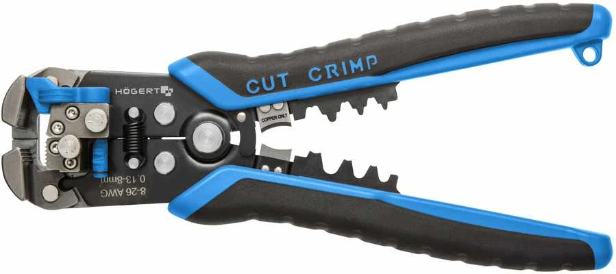 Laidų valymo replės Hogert HT1P182; 210 mm