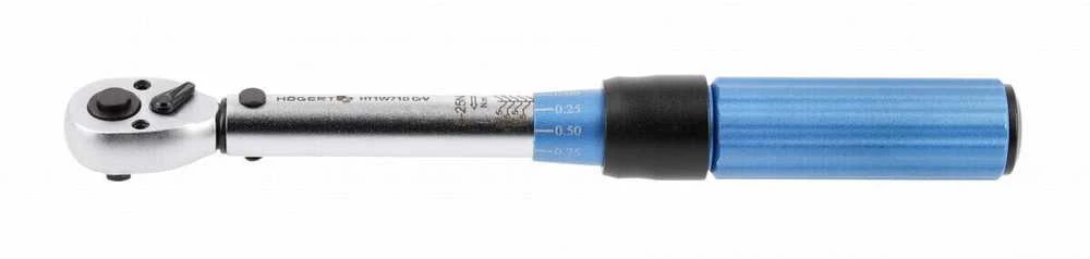 1/2'' Dinamometrinis raktas Hogert HT1W712; 20-120 Nm