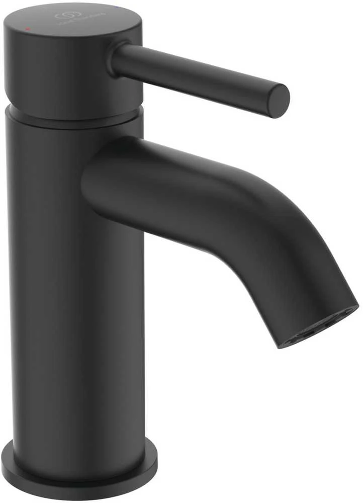 Praustuvo maišytuvas Ideal Standard Ceraline, be dugno vožtuvo, Silk Juodas matinė juoda