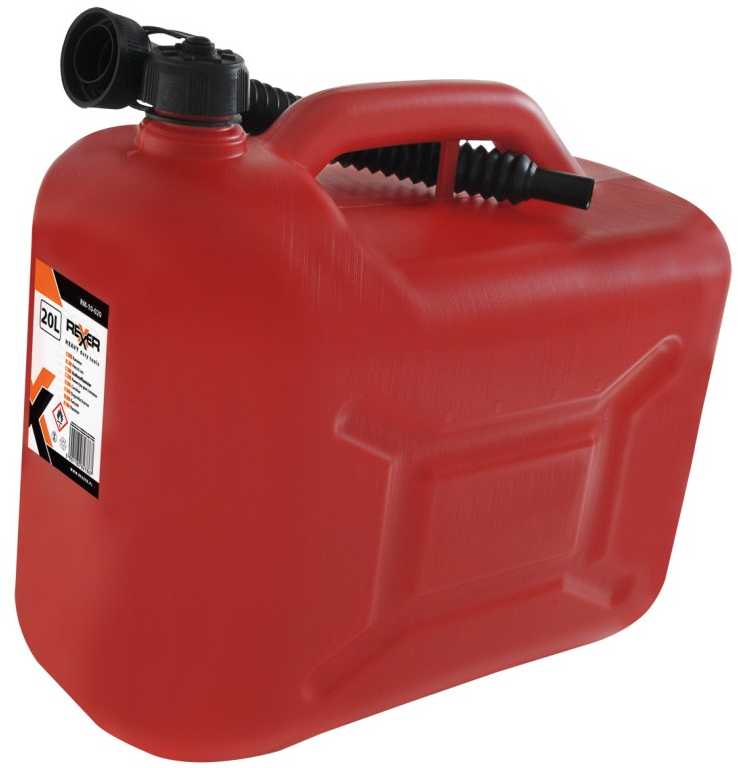 Kanistras benzinui, plastikas 20 L