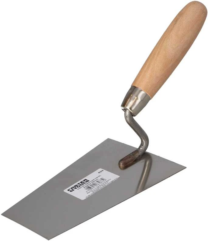 Kielnia Trapecinė tinko mentelė 160 x 80 mm, nerūdijančio plieno