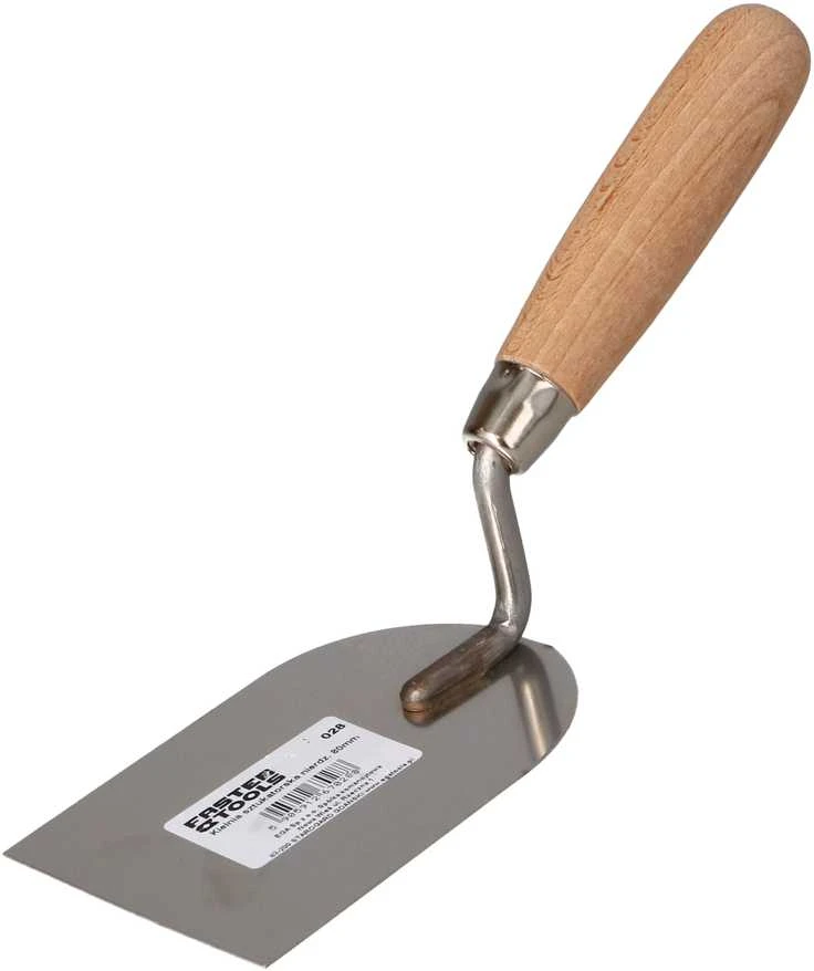 Kielnia Tinkavimo mentelė 100 x 60 mm, nerūdijančio plieno